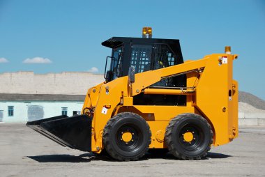 Skid steer loader inşaat makine