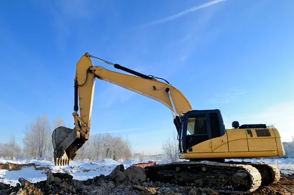 stock image Loader excavator machine