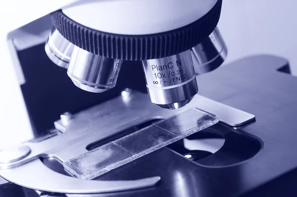 Close-up geneeskunde Microscoop — Stockfoto