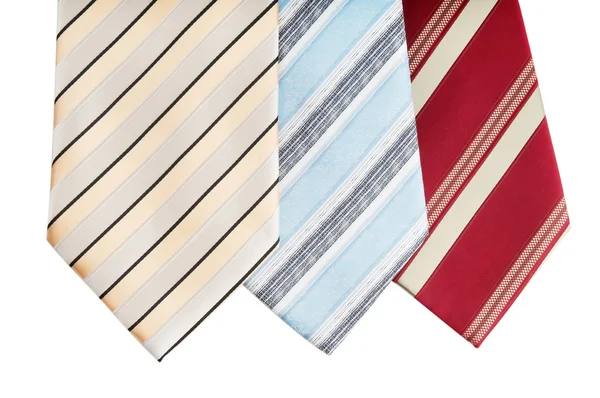Man dragen accessoire stropdassen geïsoleerd — Stockfoto