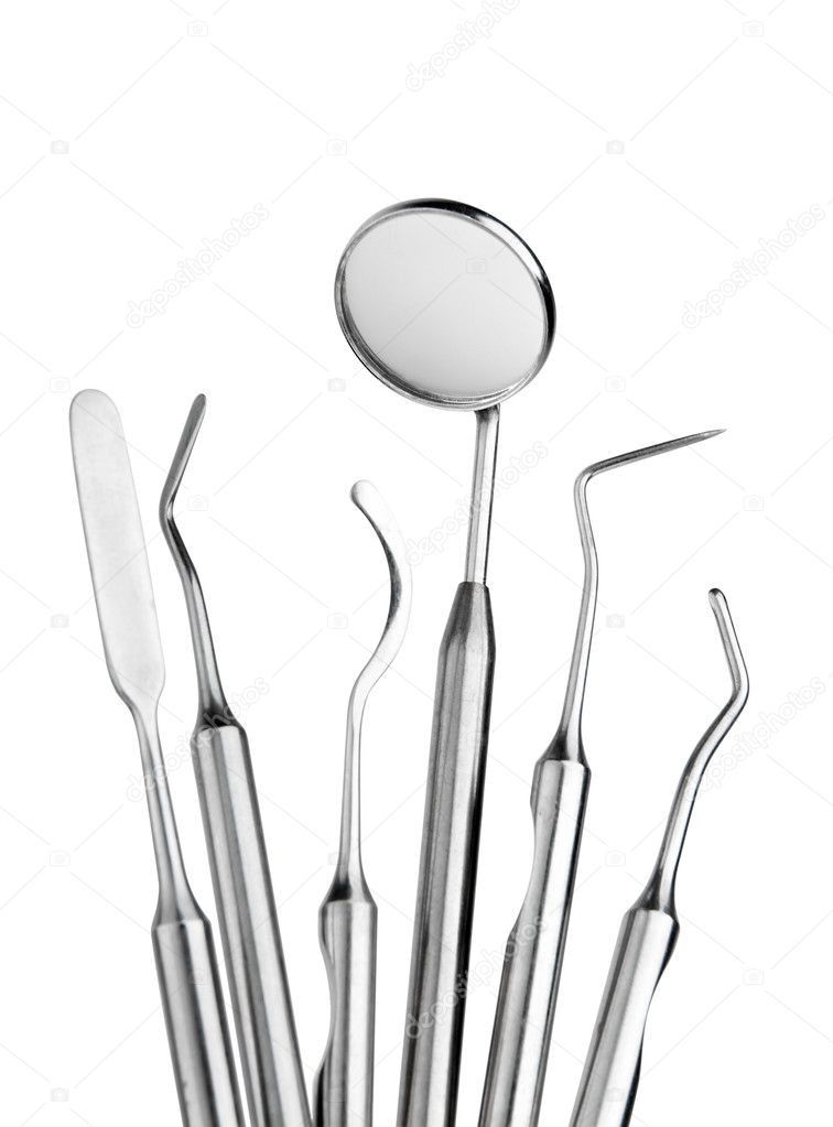 Set of dental care instruments