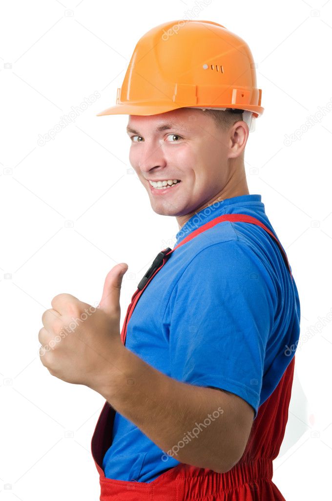 Positive builder worker