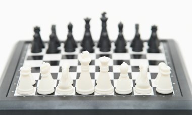 Chess isolated on a white background clipart