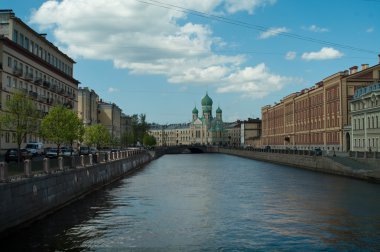 gezi şehrin saint-petersburg, Rusya.