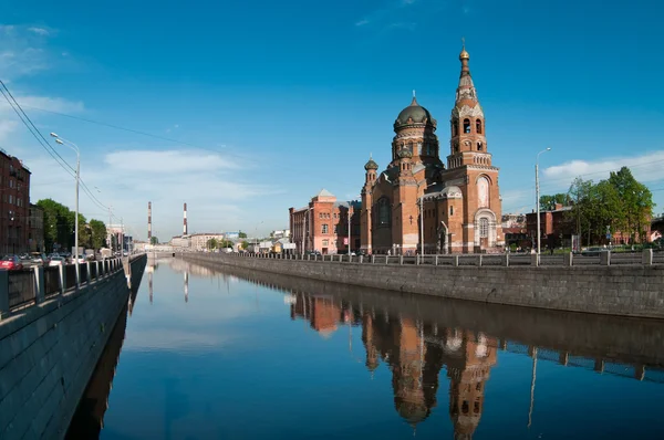 Attracties van de stad Sint-petersburg, Rusland. — Stockfoto