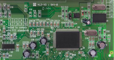 Part of PCB printed-circuit board clipart