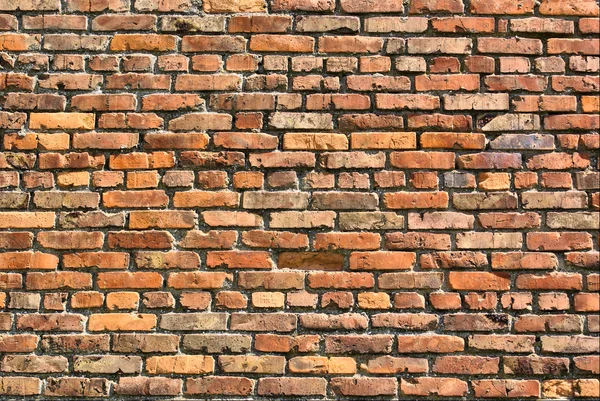 stock image Texture of red brick wall