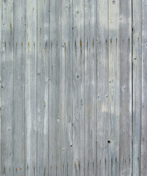 Texture of old wooden lates with nails