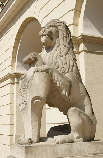 stock image Lion sculpture