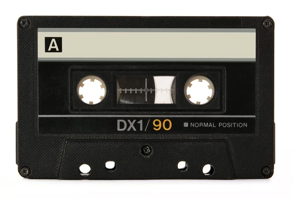 Audio cassette isolated on white background — Stock Photo, Image