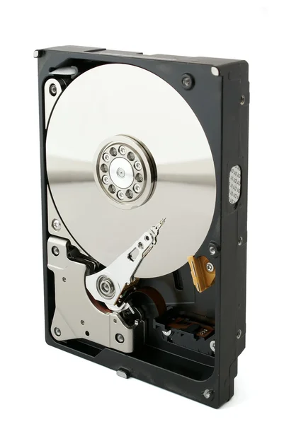 Hard disk drive HDD isolated on white background — Stock Photo, Image