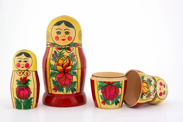 stock image Matreshka. Traditional russian souvenir