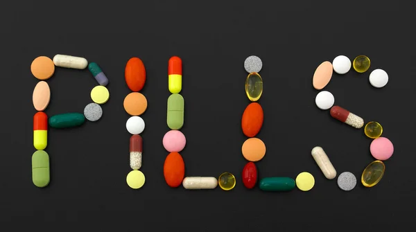 Orvostudomány cucc. tabletták — Stock Fotó