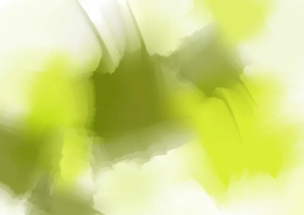 Yeşil suluboya arkaplan — Stok Vektör
