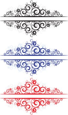 Lace borders clipart