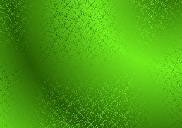 绿色与白色雪的背景 — 图库矢量图片