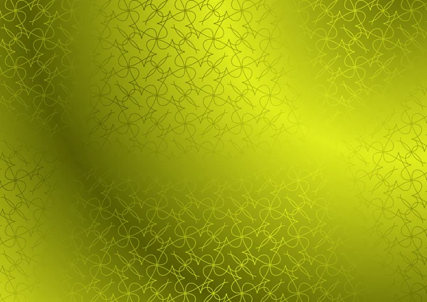 Зеленый фон с различными кругами — стоковый вектор