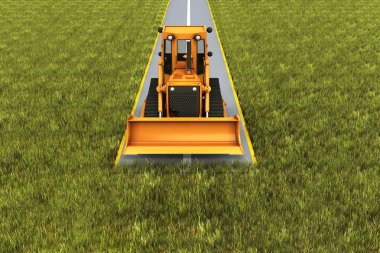 Road consrtuction clipart