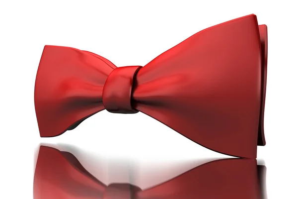 Rode ' bow-tie — Stockfoto
