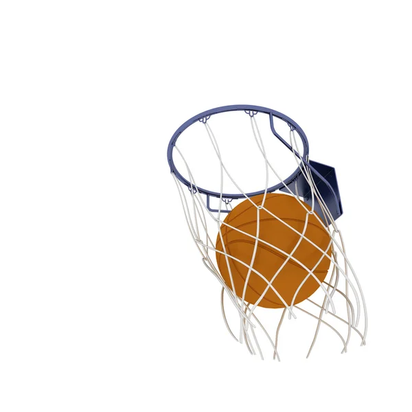 Zwei Basketballgegenstände — Stockfoto