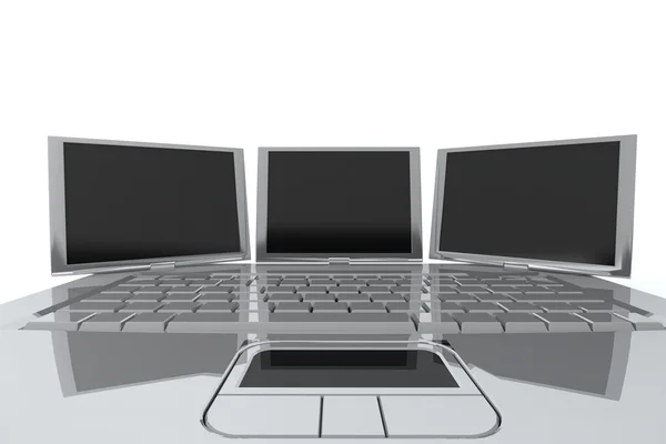 Концепт ноутбук — стоковое фото