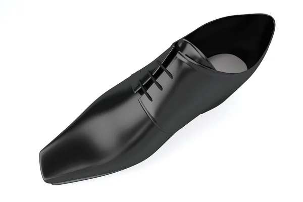 Man's black shoe — Stock Photo, Image
