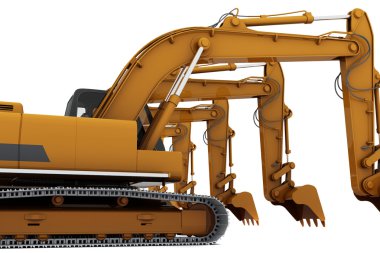 Diggers clipart