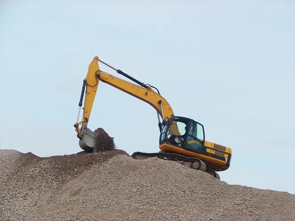 Excavadora de trabajo —  Fotos de Stock