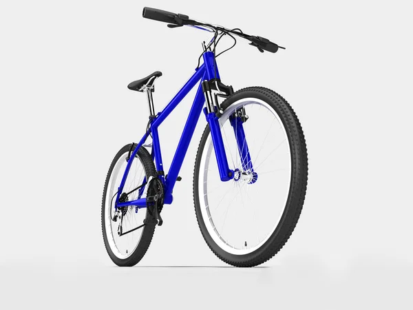 Azul bicicleta — Foto de Stock