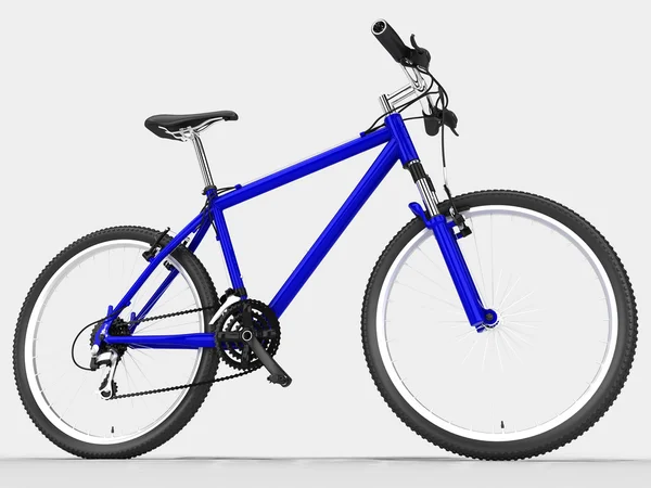 푸른 자전거 — 스톡 사진