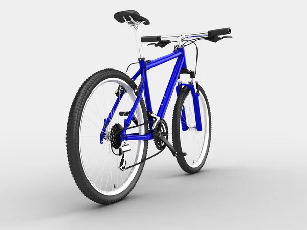 푸른 자전거 — 스톡 사진