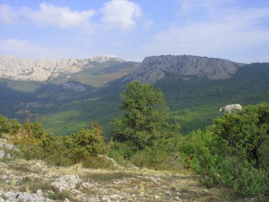 kayalar ve gökyüzü