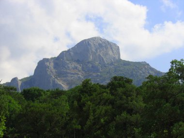 kayalar ve gökyüzü