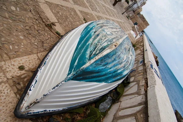 Abandoned Olb Boat — Stock Photo, Image