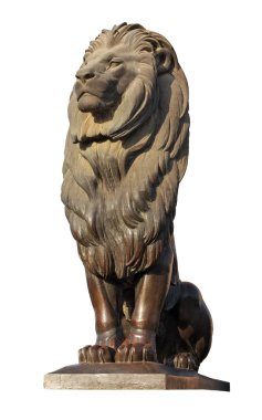 Statue of Cairo's Lion clipart