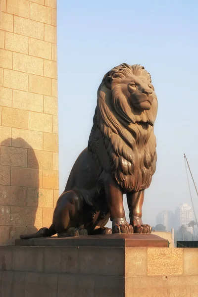stock image Cairo Lion Guard Kasr El Nil Bridge