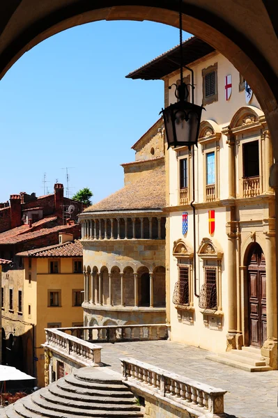 Center Of Arezzo — Stock Photo, Image