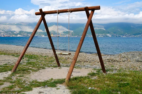 Swing on to coast Tsemes Bay — Stock Photo, Image