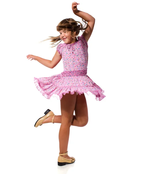 Dziewczyna tańczy — Zdjęcie stockowe