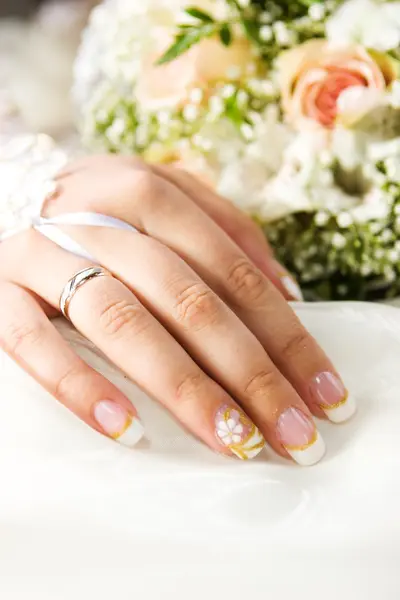 stock image Bride's hand