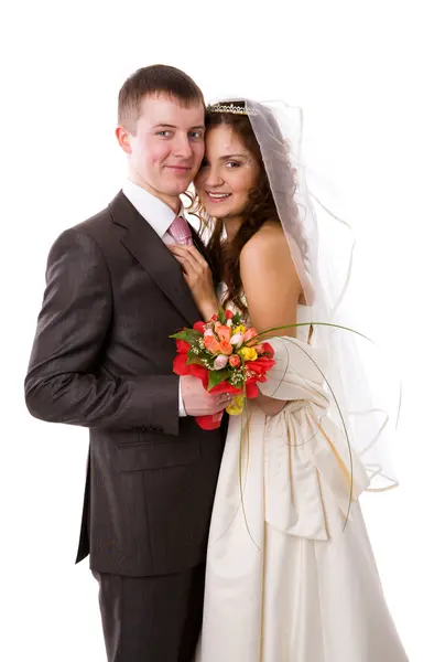新しい結婚されていたカップル — ストック写真