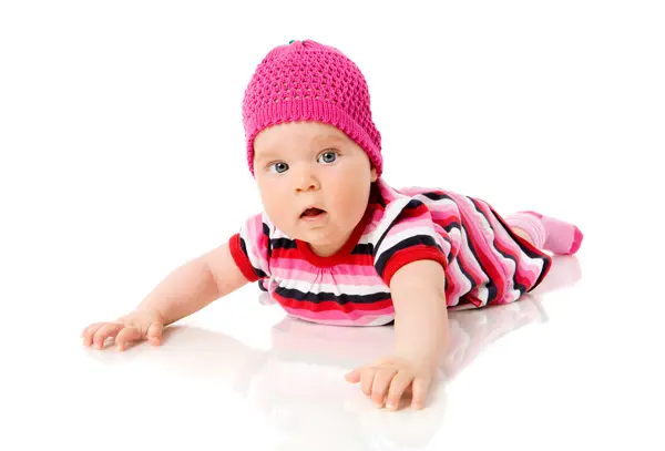 Chica de seis meses —  Fotos de Stock