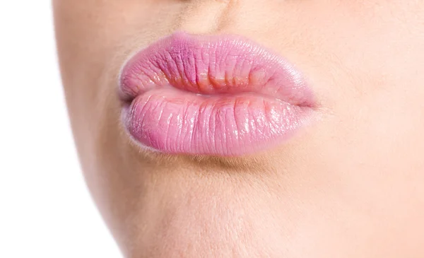 Kvinnans läppar — Stockfoto