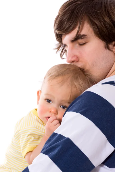 Father holding child — Stock Photo, Image