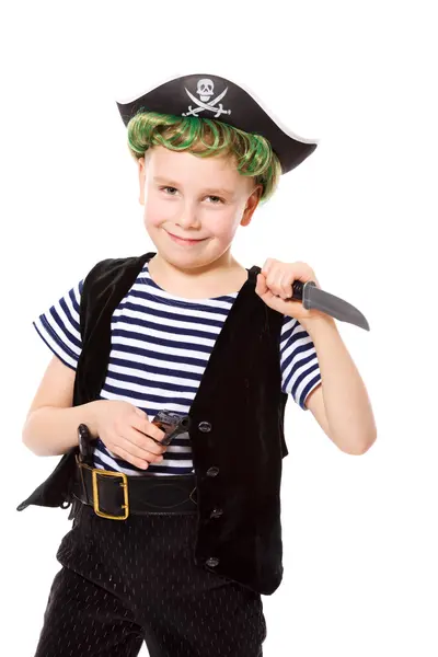海賊男の子 ロイヤリティフリーのストック写真