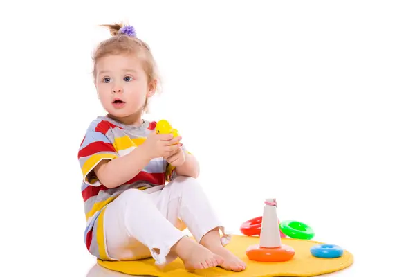 Baby playing Stock Picture