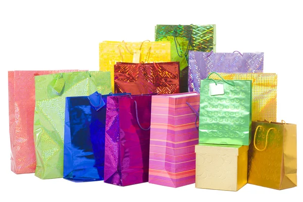 Presents bags Royalty Free Stock Images