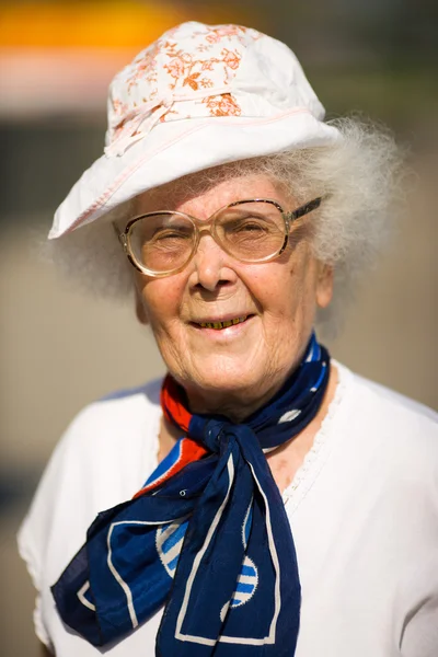 86 years woman — Stock Photo, Image