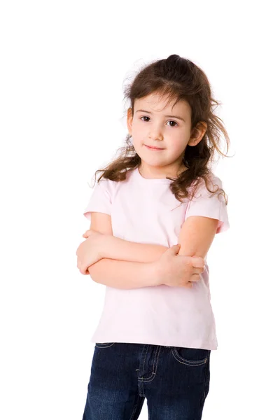 Пять лет девочка — стоковое фото