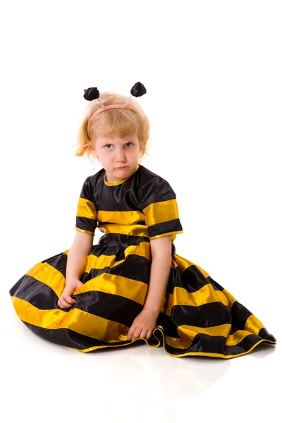 Бджола дівчина — стокове фото